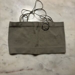 Urban Outfitters Olive Green Tube Top